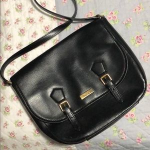 ralph lauren black crossbody purse